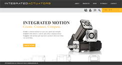 Desktop Screenshot of integratedactuators.com